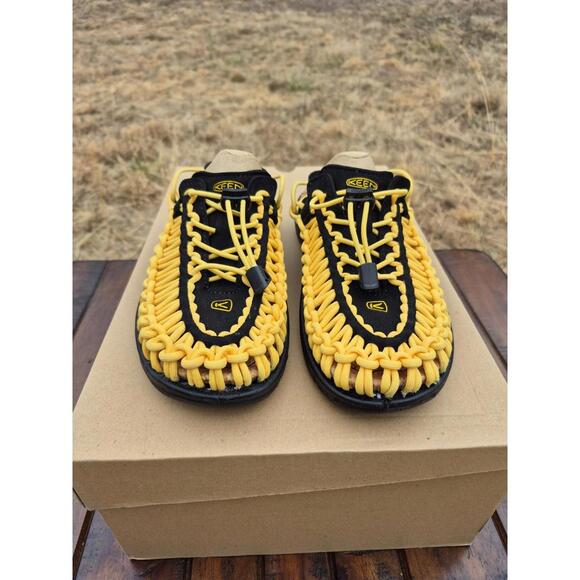 Keen  Uneek II Open Toe Taupe Sport Water Hiking Summer Sandals Womens 7 Men 5.5 - Picture 2 of 5